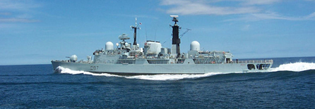 Royal navy ship